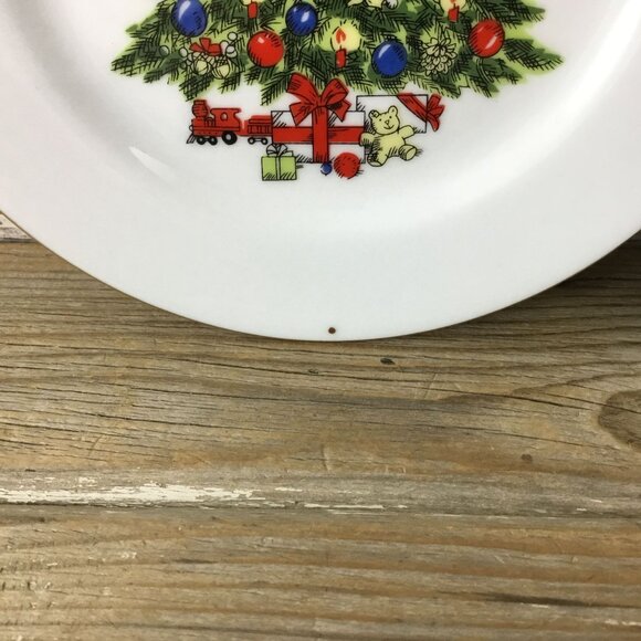 Sea Gull Christmas Heritage China Salad/Dessert Plates 7" Set Of 4 - Picture 7 of 13